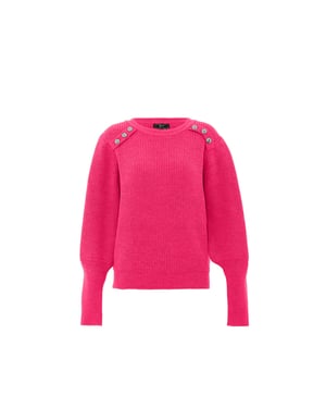 Faina Gebreide trui Dames roze