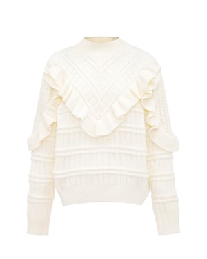 Faina Jumper Dames wolwit