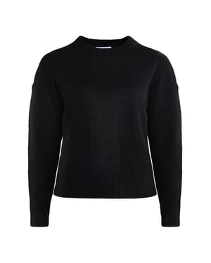 usha Gebreide trui Dames zwart