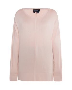 usha Gebreide trui Dames roze