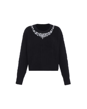 Faina Jumper Dames zwart