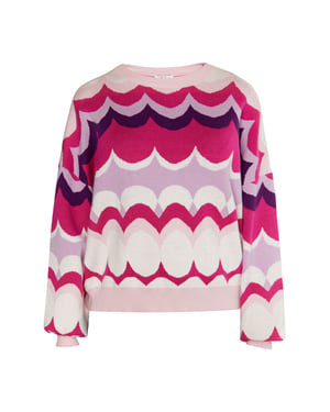 IZIA Jumper Dames Roze Veelkleurig