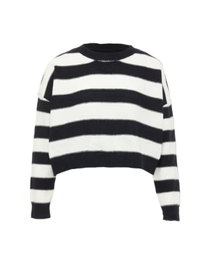 Faina Jumper Dames zwart en wit