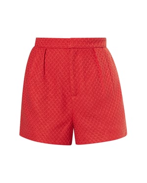 Faina Korte broek Dames rood