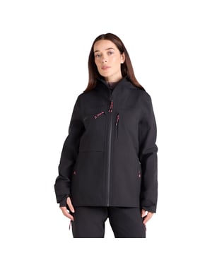 Mountain Warehouse Dames Cortina Extreme Waterproof 3-Lagen Skijack (Zwart)