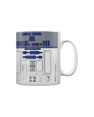 Star Wars R2-D2 mok (Wit/blauw/grijs)