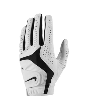 Nike Heren Dura Feel X Linkerhand Golfhandschoen (Wit)
