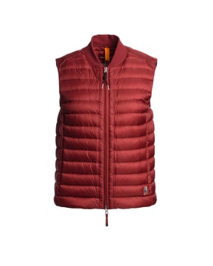 Parajumpers Rosanna Donker Karmijnrood Dons Gilet