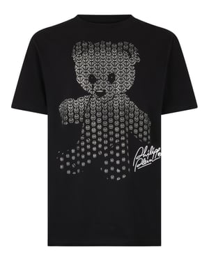 Round Neck T-Shirt Teddy Strass Teddy Bear
