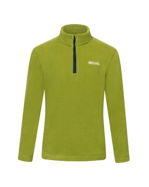 Regatta - Geweldige Outdoors Kinder Hot Shot II Half Zip Fleece Hoodie (Lichte Salie)