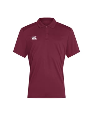 Canterbury Heren Club Dry Poloshirt (Maroon)