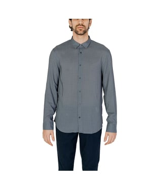 Geometrische Print Lange Mouwen Shirt