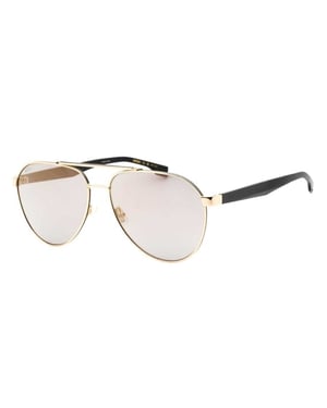 Hugo Boss Gewone zonnebril heren (Zwart/Goud)
