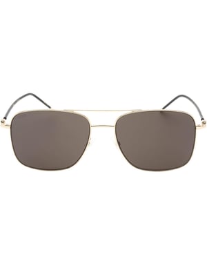 Hugo Boss Effen zonnebril (Goud)