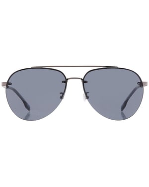 Hugo Boss Heren 1537/F/SK 06LB IR Zonnebril (Donker Ruthenium/Grijs)