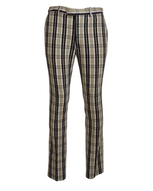 Geruite Broek Casual Stijl