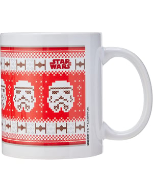 Star Wars Stormtrooper kerstmok (Rood/Wit)