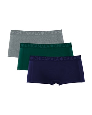 Chicamala Boxershort - 3-Pack - Meisjes Ondergoed