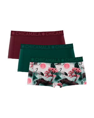 Chicamala Boxershort - 3-Pack - Meisjes Ondergoed
