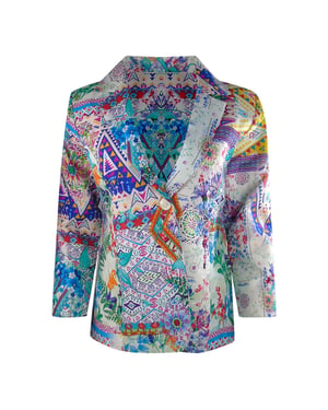 Inoa Fashion Popoloca Veelkleurige Boyfriend-jas