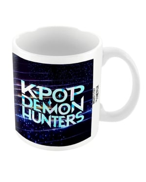 K-Pop Demon Hunters Logo Mok (Wit)