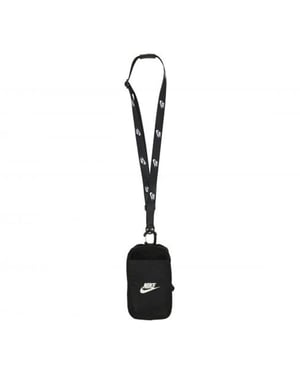 Nike Club Telefoon Tas (Wit/Zwart)
