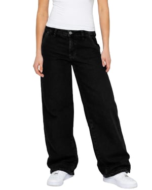 Enzo | Dames Baggy Jeans