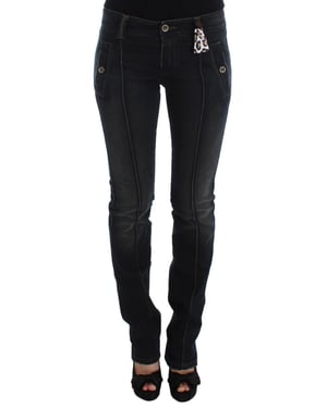 Rechttaille Jeans Met Uniek Naaddetail