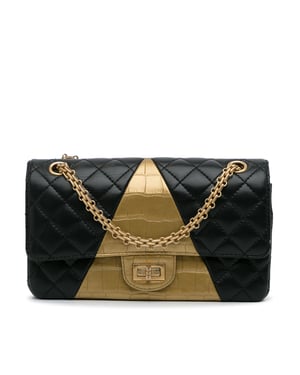 Chanel 19 Bicolor Gequiltte Tas