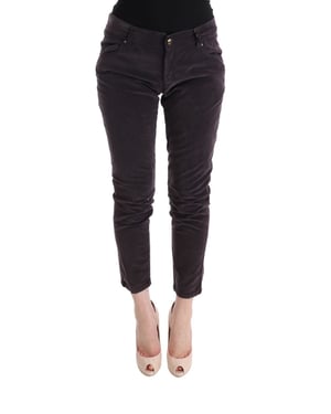 Velours Rechte Pantalon
