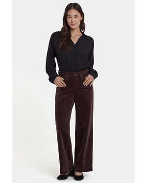 Teresa Wijde Pijpen Corduroy Broek | Bitter Chocolade