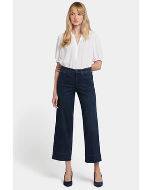 Teresa Wijde Been Enkel Jeans | Obsidiaan Blauw
