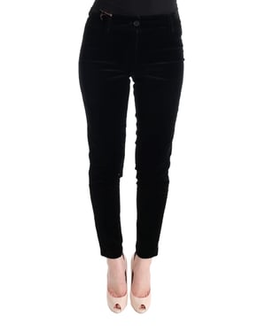 Fluwelen Broek Slim Fit