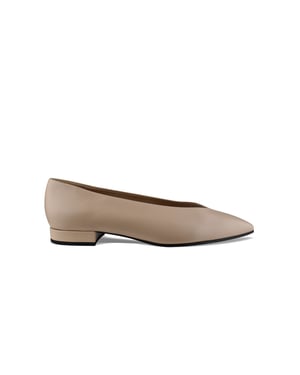 Loro Piana Rebecca ballerina's Beige