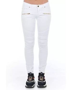 Skinny Jeans met Ritsdetails