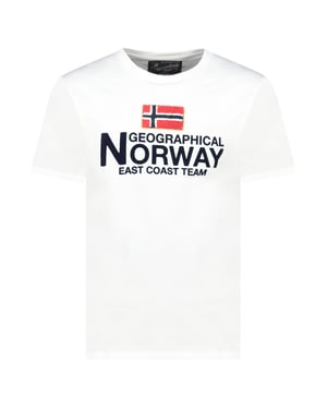 Geographical Norway Tee SS Jacky Shirt Wit