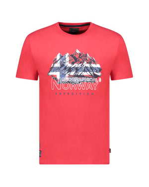 Geographical Norway Tee SS Jummit Shirt Rood