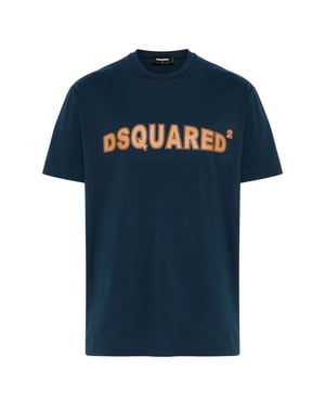 Dsquared2 Cool Fit Blauw Marine T-shirt