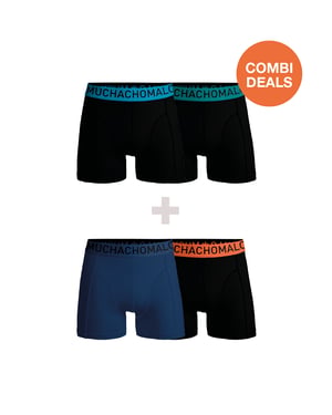 Muchachomalo Heren Boxershorts - 2+2 Pack - Mannen Onderbroeken