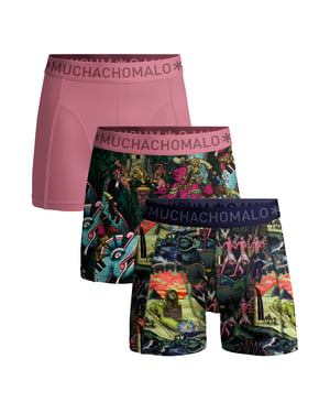 Muchachomalo Heren Boxershorts - 3-Pack - Mannen Onderbroeken
