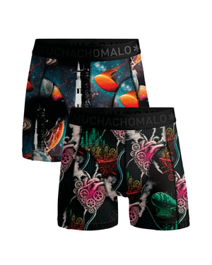 Muchachomalo Heren Boxershorts - 2-Pack - Mannen Onderbroeken