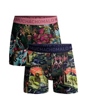 Muchachomalo Heren Boxershorts - 2-Pack - Mannen Onderbroeken