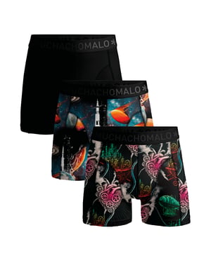 Muchachomalo Heren Boxershorts - 3-Pack - Mannen Onderbroeken