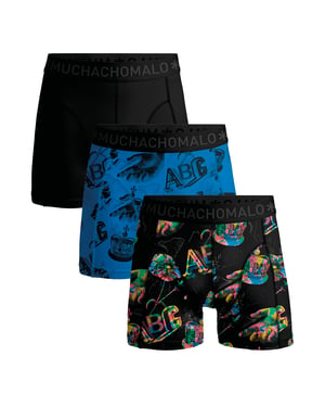 Muchachomalo Heren Boxershorts - 3-Pack - Mannen Onderbroeken