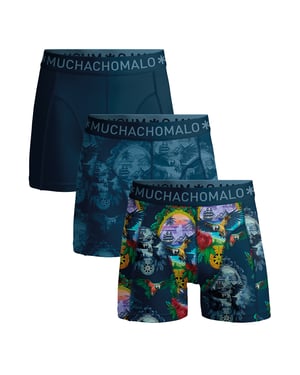 Muchachomalo Heren Boxershorts - 3-Pack - Mannen Onderbroeken