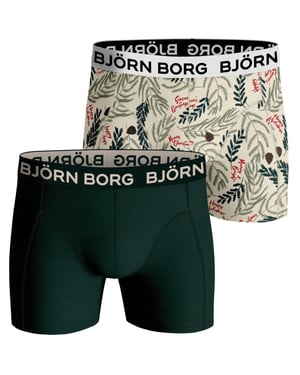 Björn Borg Onderbroeken 2-Pack Kerst Giftbox Multi