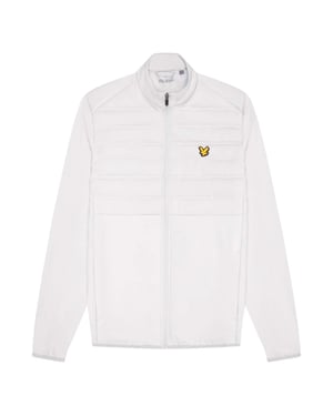 Lyle & Scott Heren Hybride Sportjack met dubbele baffle (Blauw)