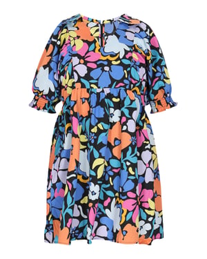 Mymo Grote maten jurk vrouwen Blauw