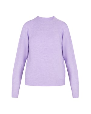 Mymo Gebreide trui Dames violet