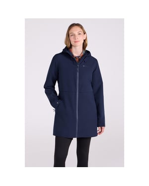 Mountain Warehouse Dames/Dames Hilltop II Waterdichte Jas (Marine)